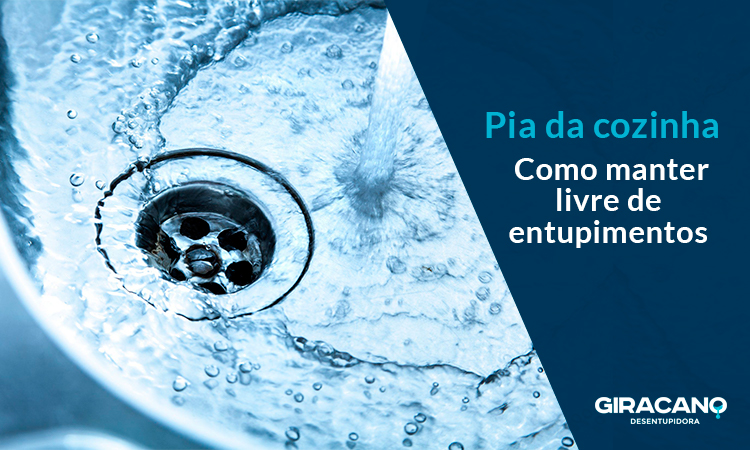 Como manter sua pia da cozinha livre de entupimentos